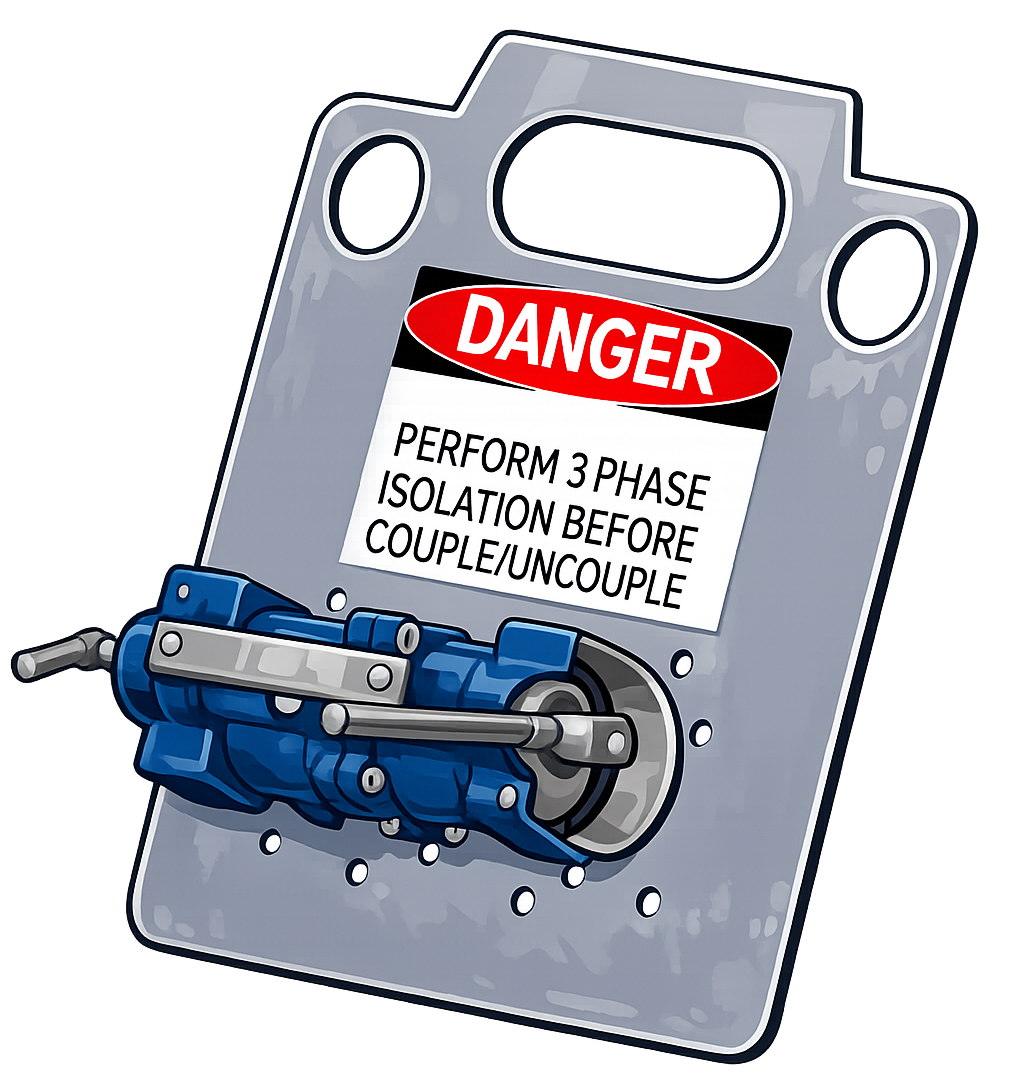 60A Back-to-Back Wall Hanging Plate